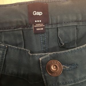 Gap 30x30 Dark Blue/Teal Chinos